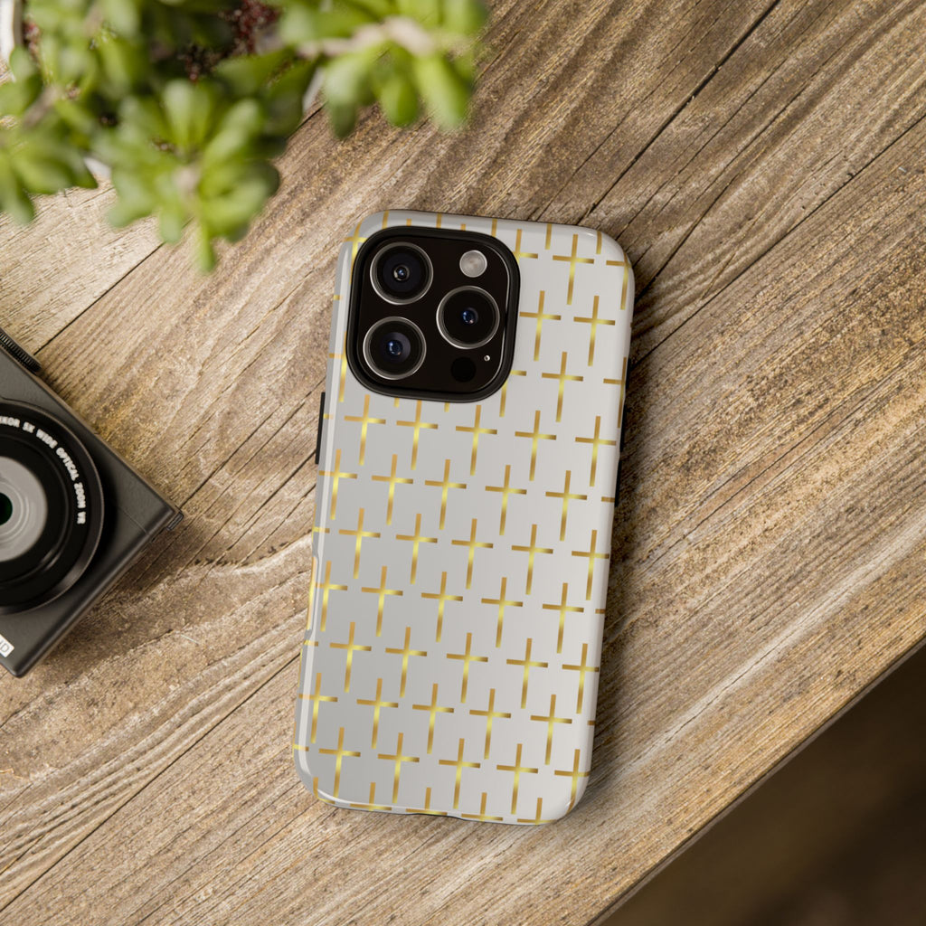 Protected cross phone case