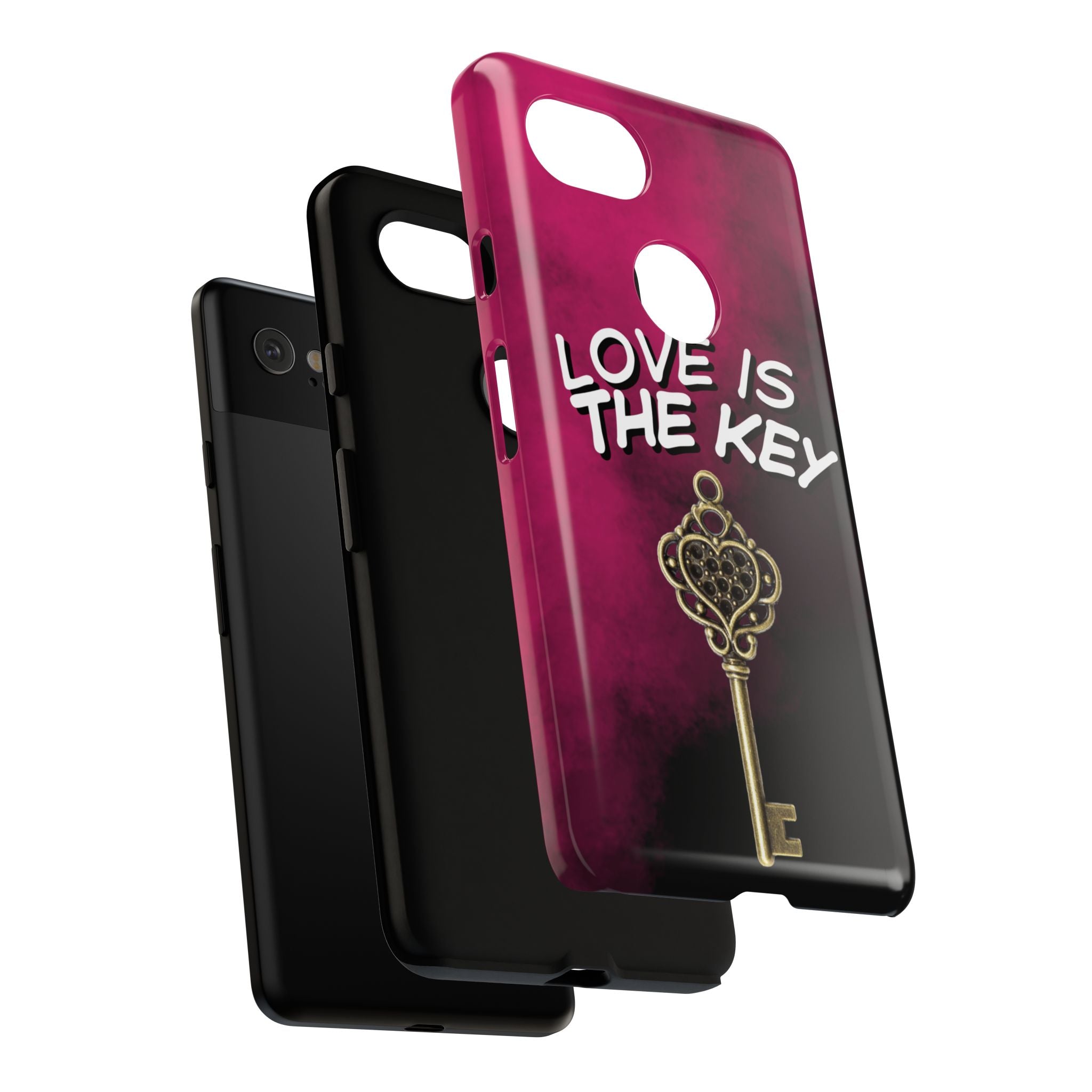 Love is the Key Phone Case