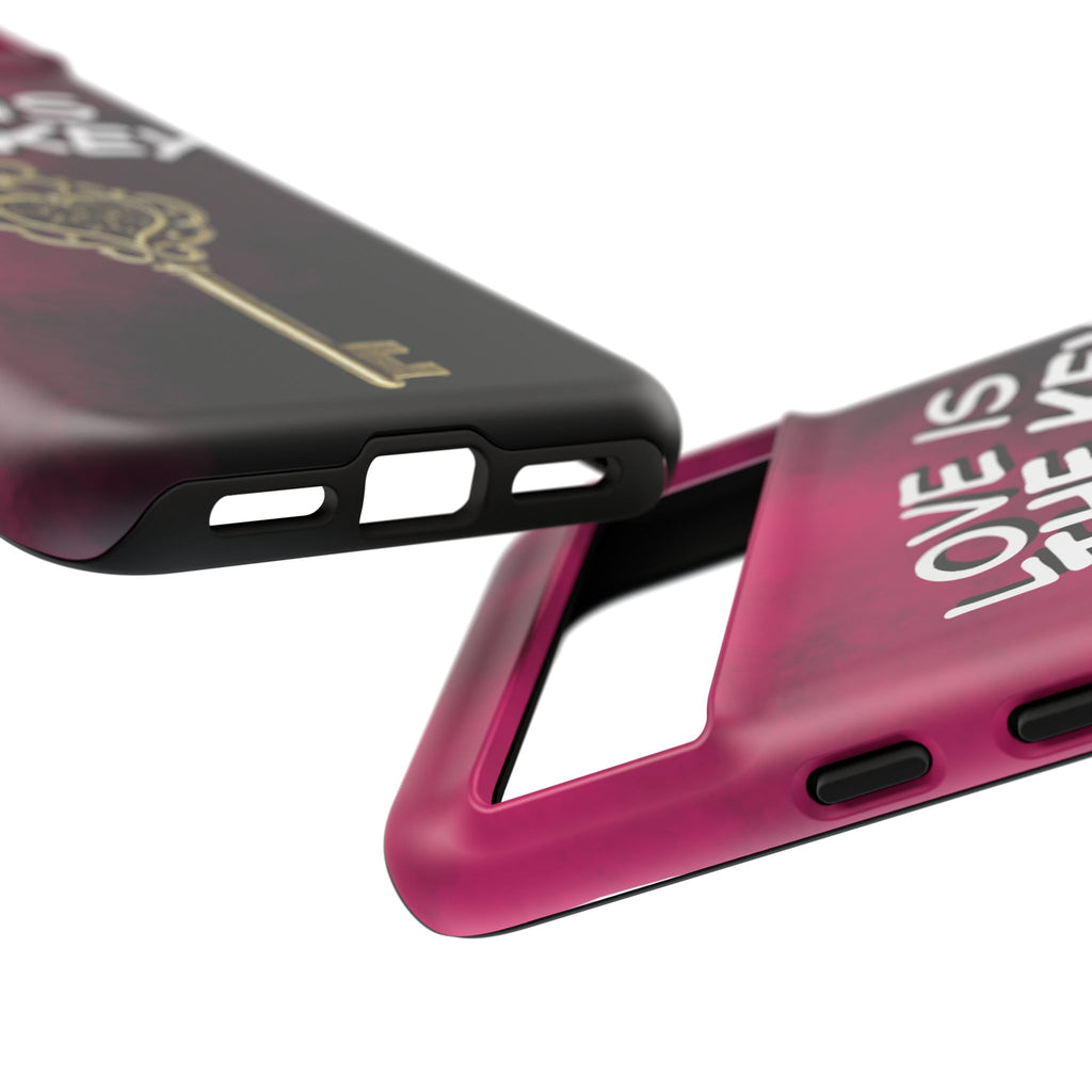 Love is the Key Phone Case