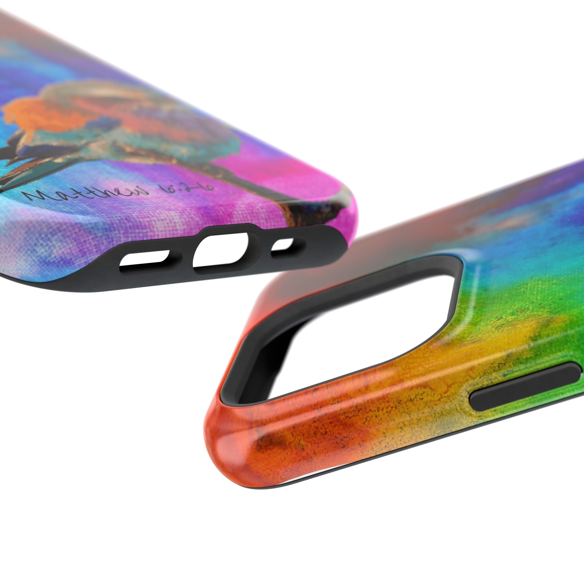 Consider the sparrow's watercolor phone case