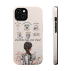 Armor of God (Dark haired woman) phone case