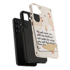 Psalm 91:4 Chicken Phone Case