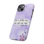 God Is Within Her Non MagSafe phone Case