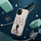 Armor of God (Dark haired woman) phone case