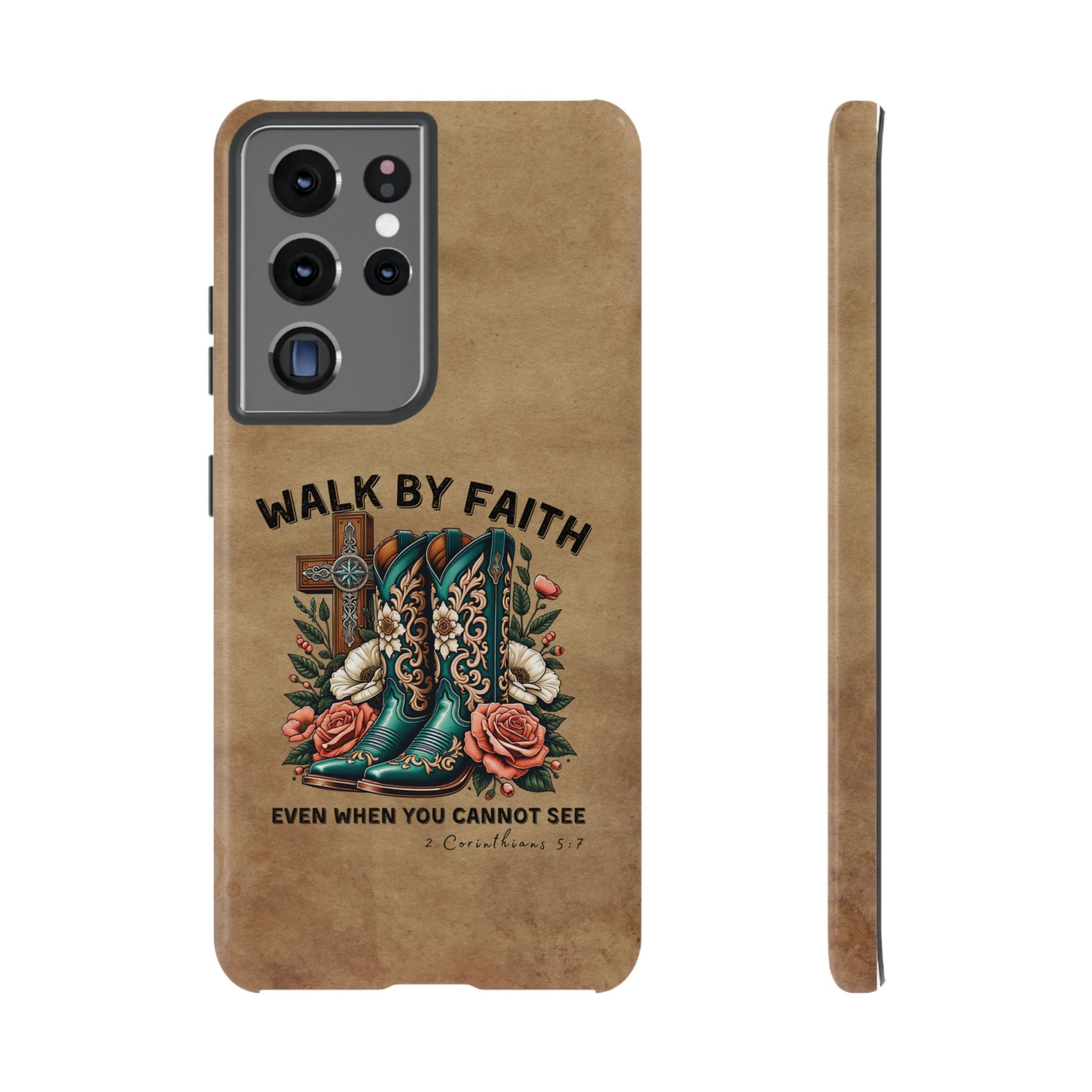 Walk By Faith Rustic Case