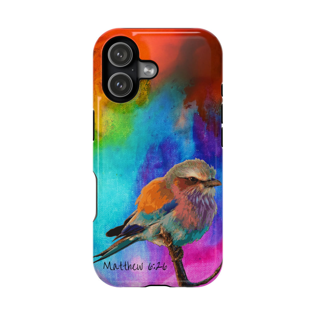 Consider the sparrow's watercolor phone case