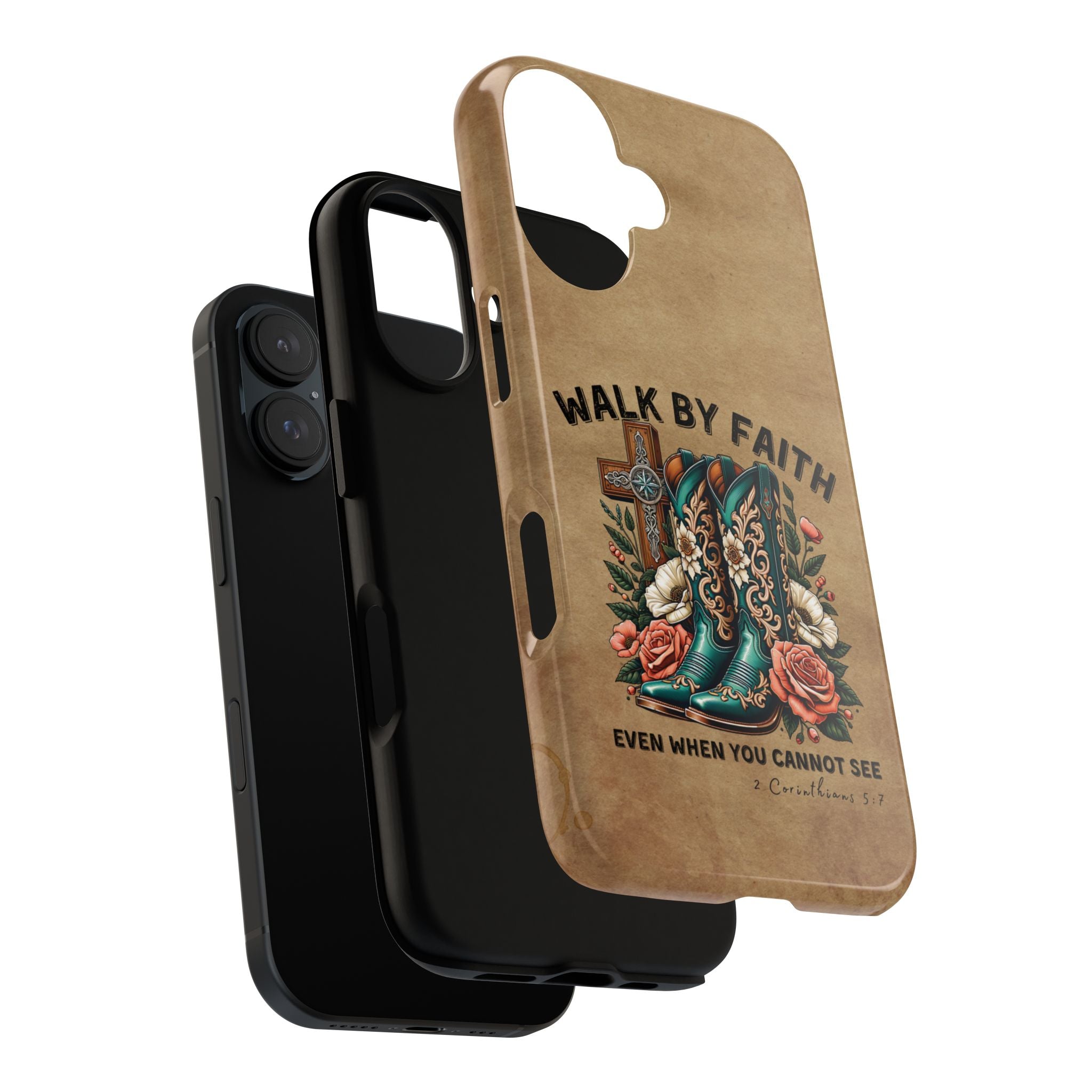 Walk By Faith Rustic Case