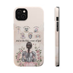 Armor of God Phone Case (dark hair, light skinned woman)