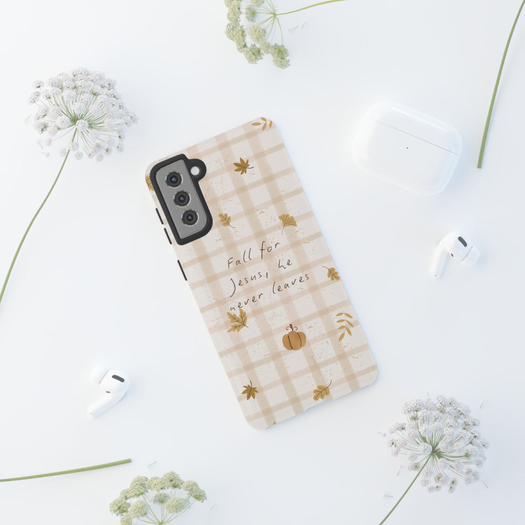Fall for Jesus Phone Case