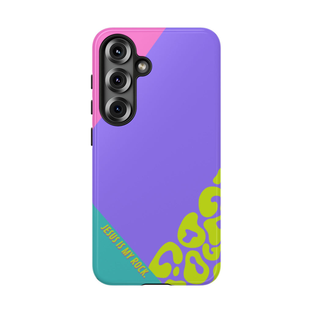 Jesus is My Rock 90's Themed Phone Case