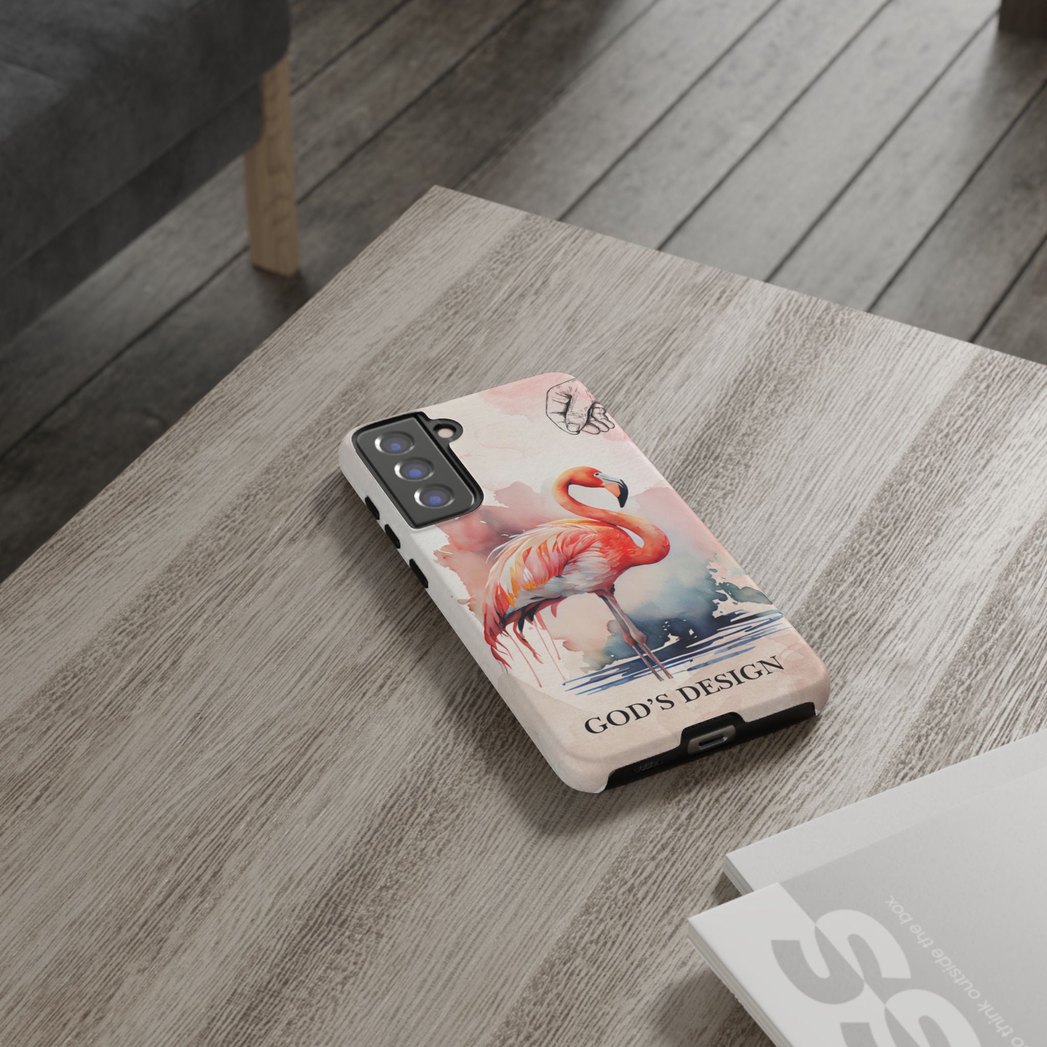God’s Design Pink Flamingo Case