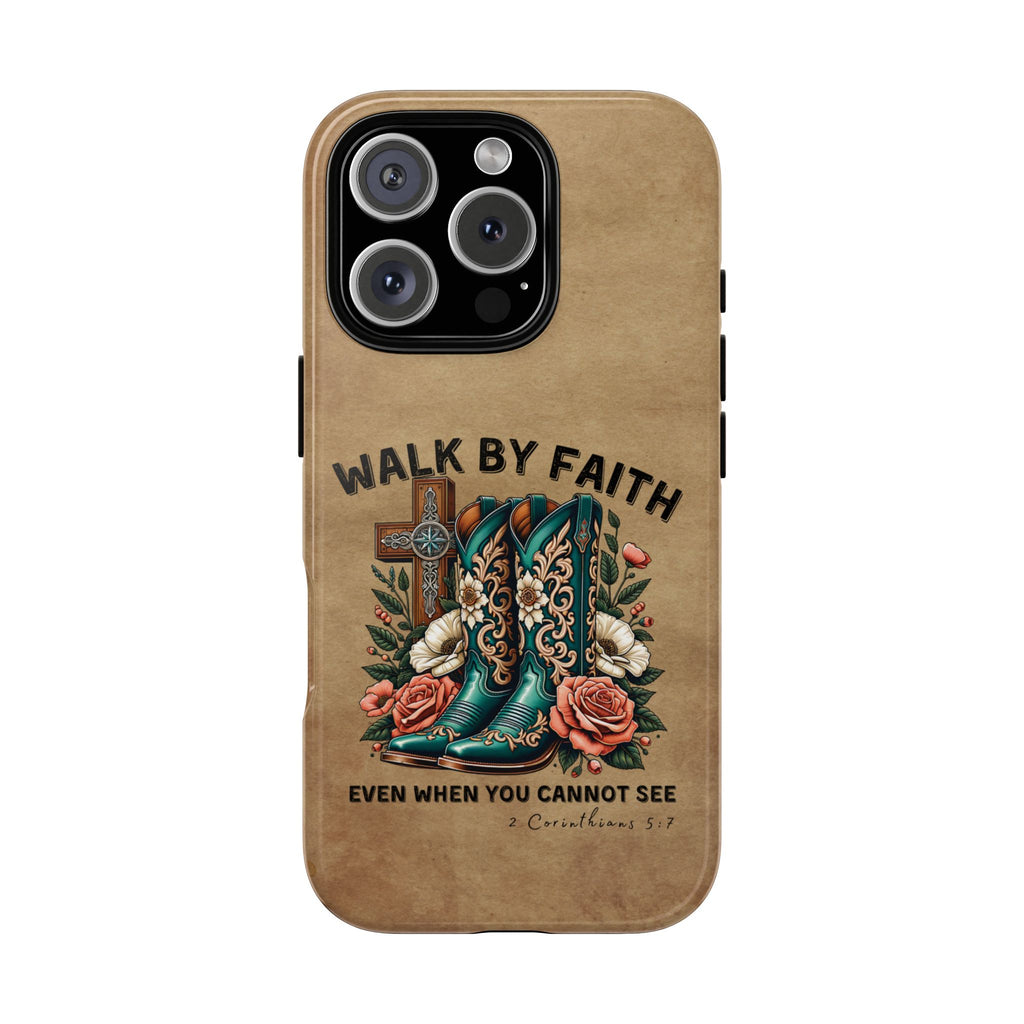Walk By Faith Rustic Case