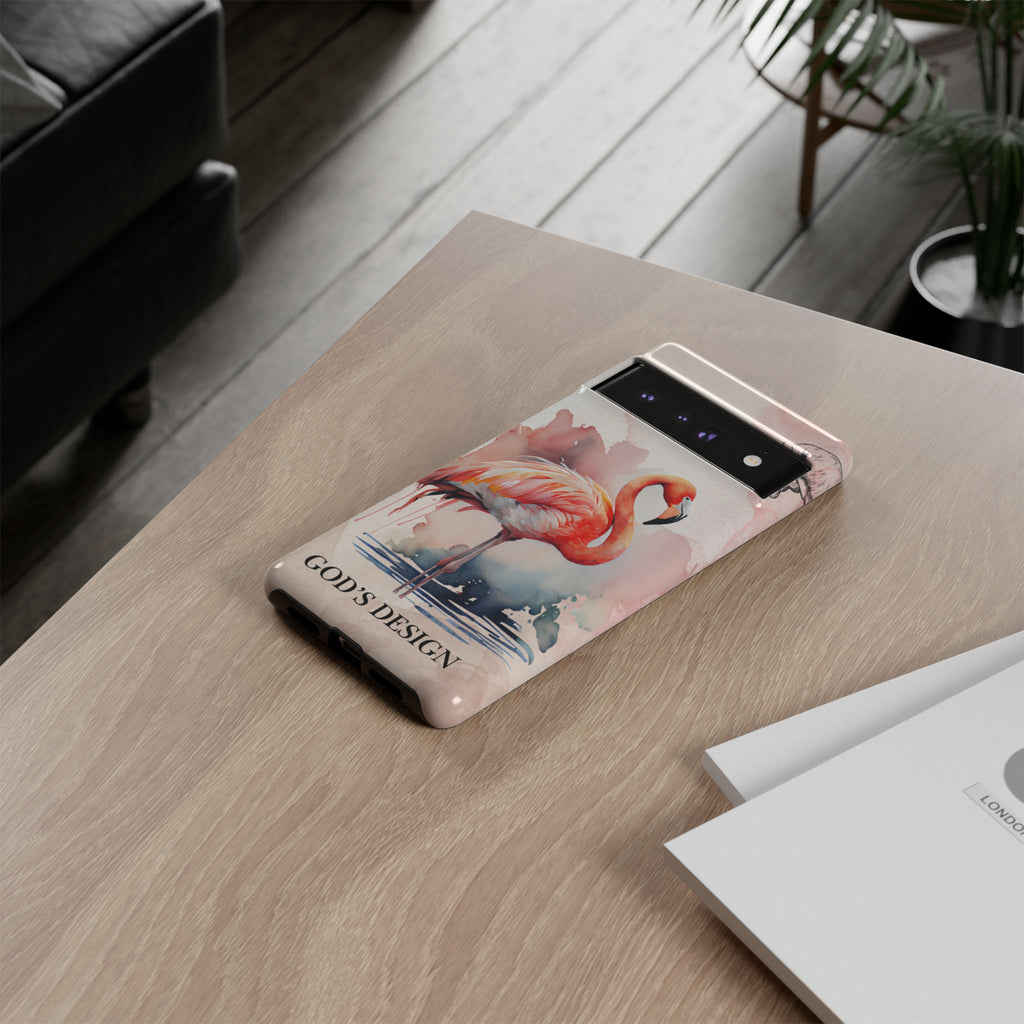 God’s Design Pink Flamingo Case