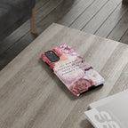 Matthew 6:28 Floral Samsung/Android Phone Case