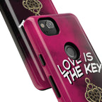 Love is the Key Phone Case