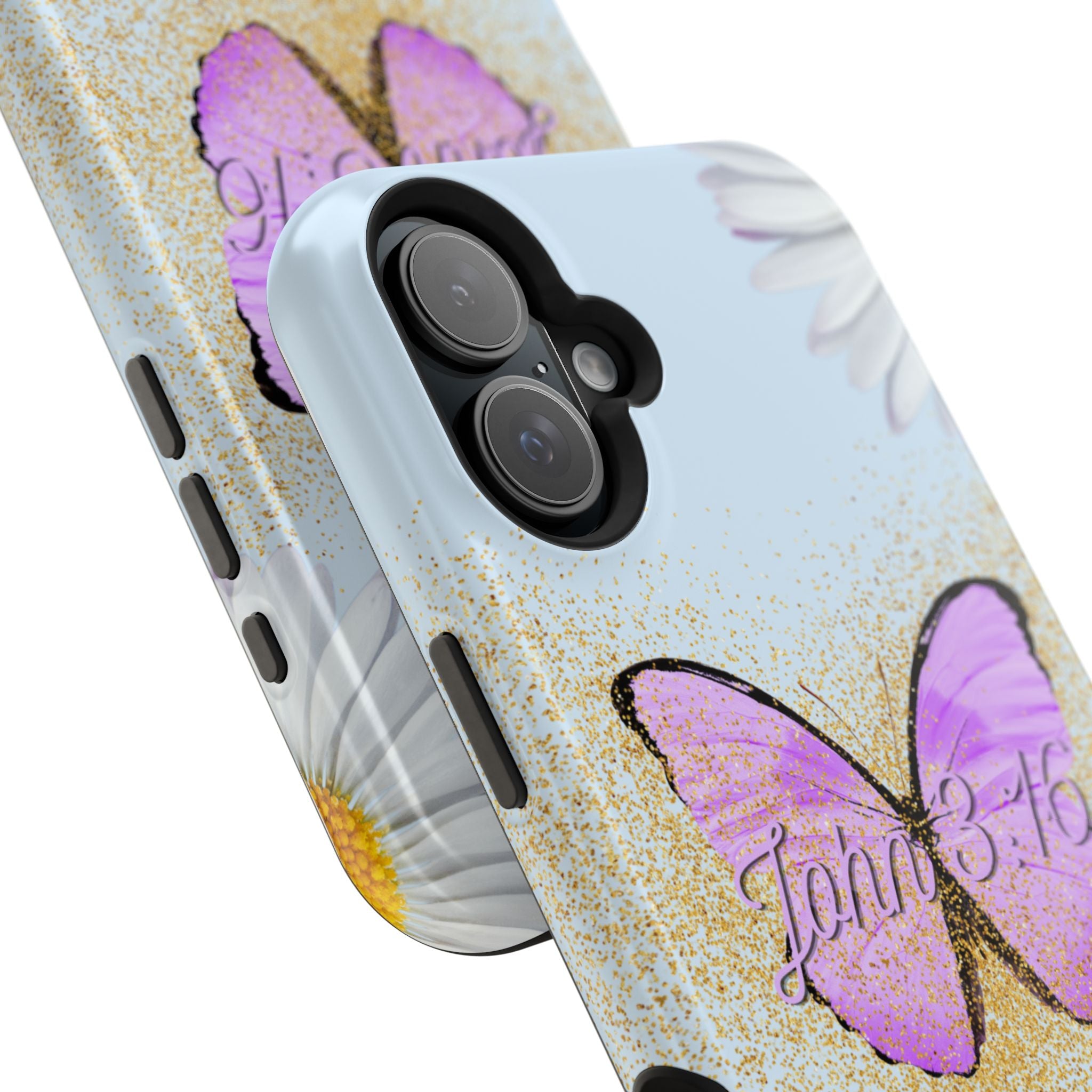 Butterfly Floral John 3:16