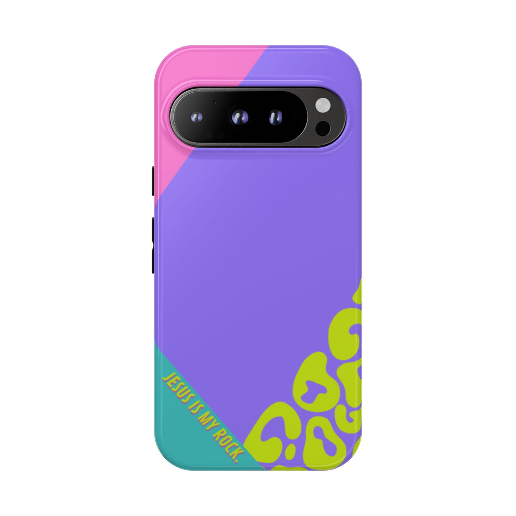 Jesus is My Rock 90's Themed Phone Case