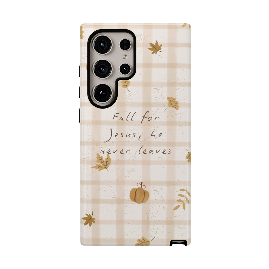 Fall for Jesus Phone Case