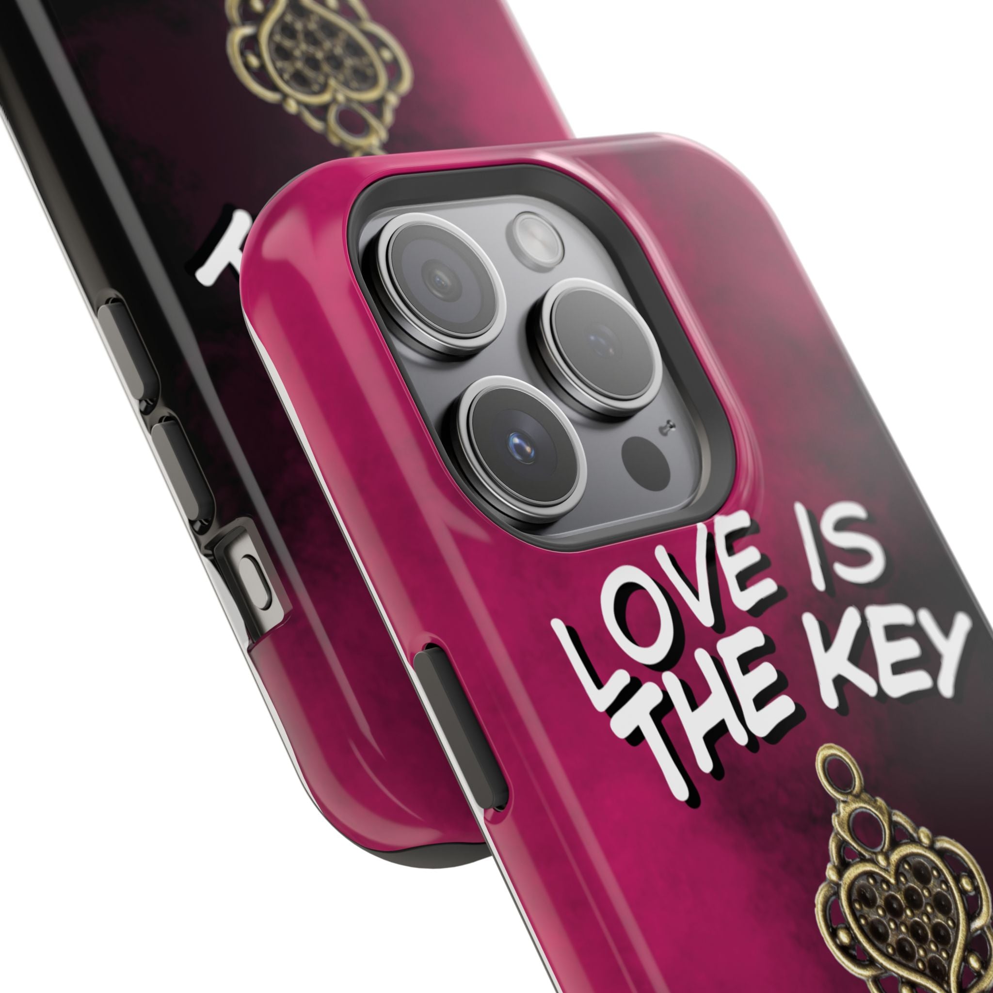 Love is the Key Phone Case