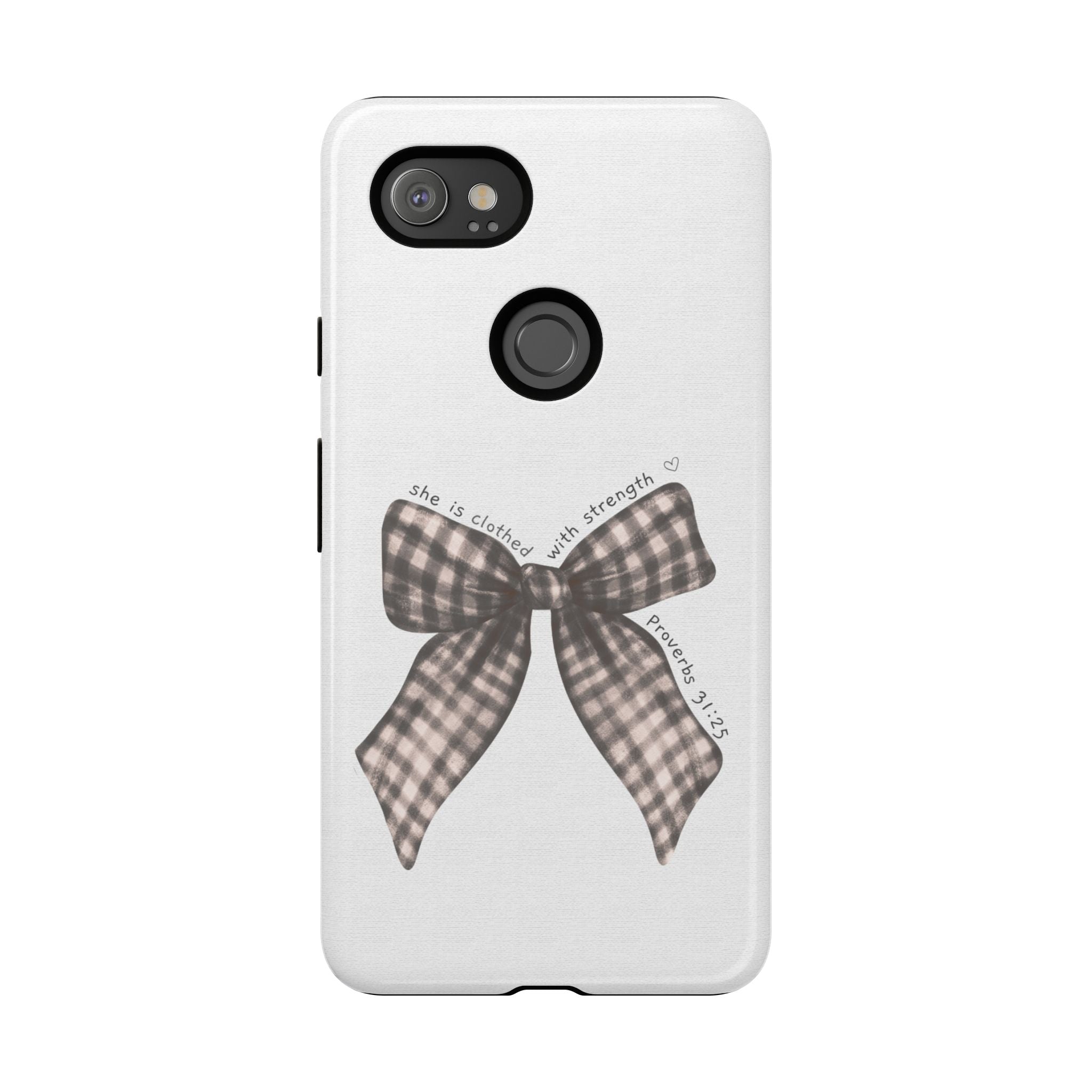 Proverbs 31 Rustic Bow Non MagSafe Phone Case