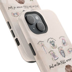 Armor of God (brown hair) phone case