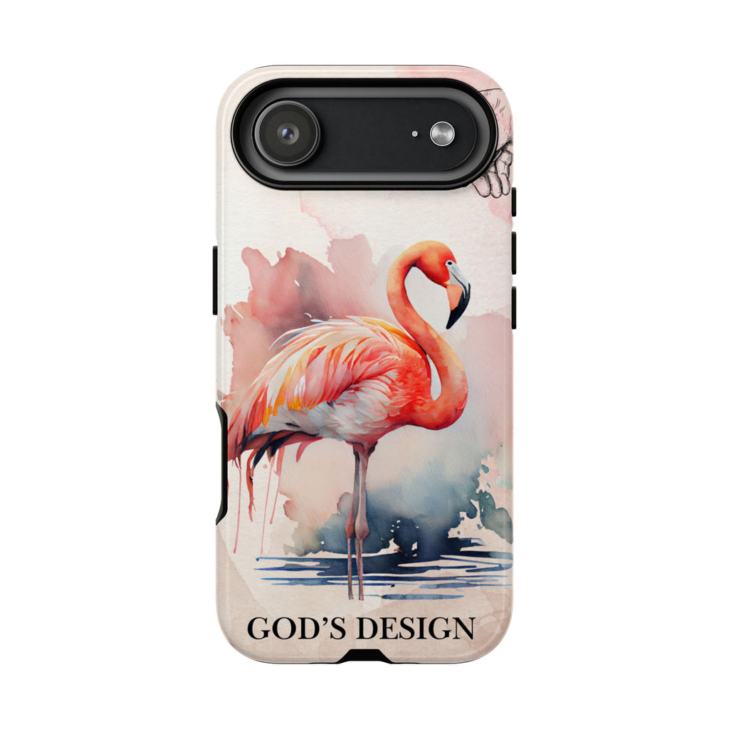 God’s Design Pink Flamingo Case