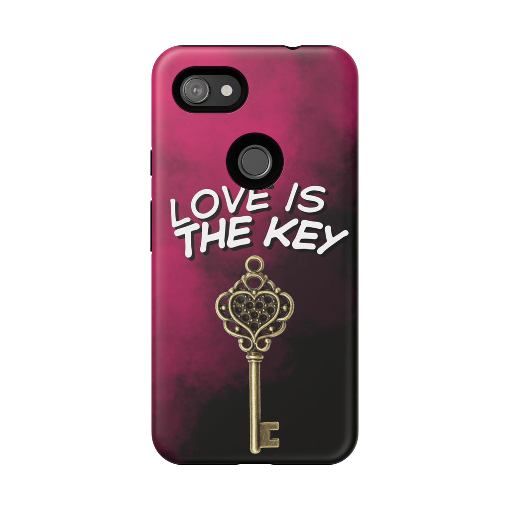 Love is the Key Phone Case