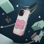 Have Faith Pink Butterfly Phone Case