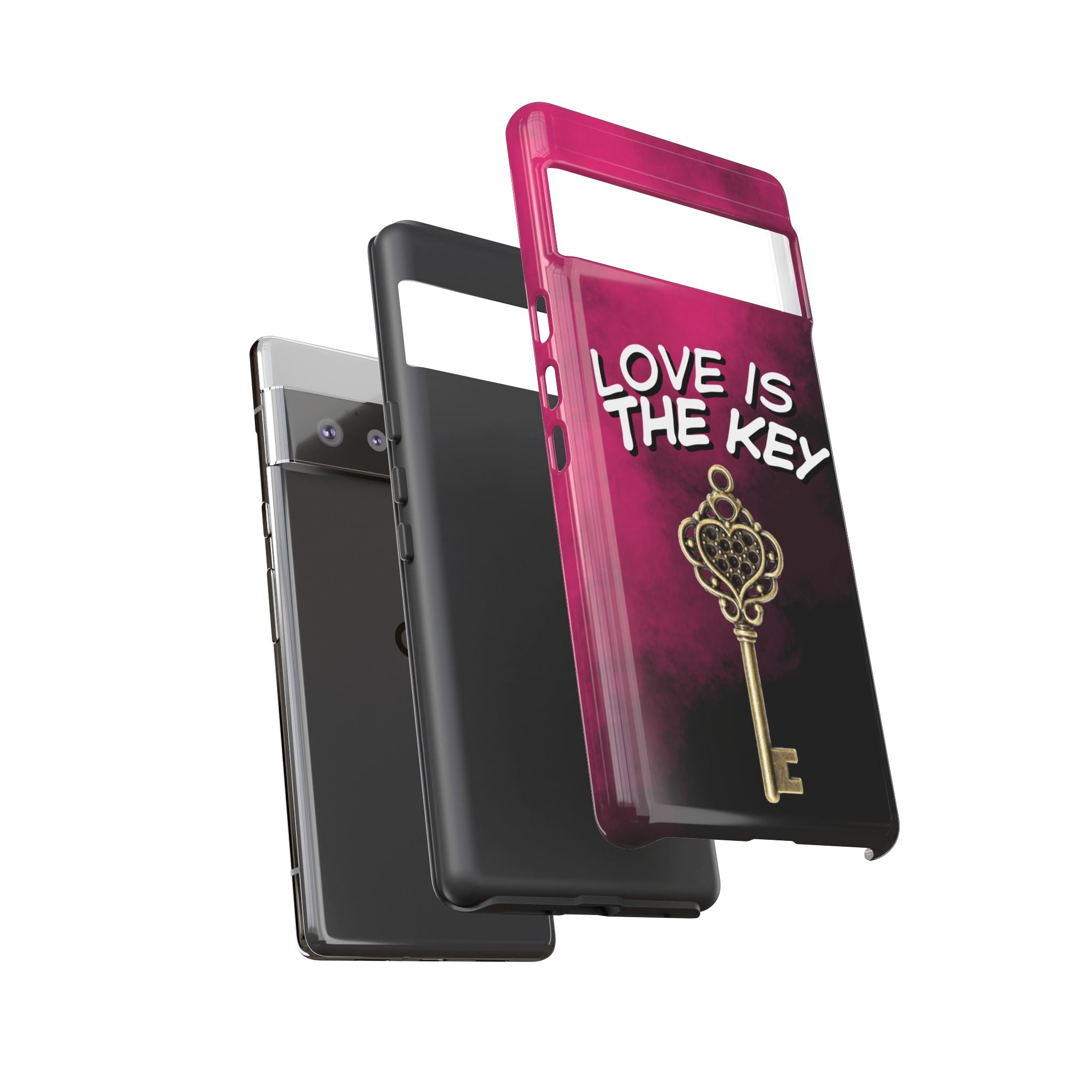 Love is the Key Phone Case