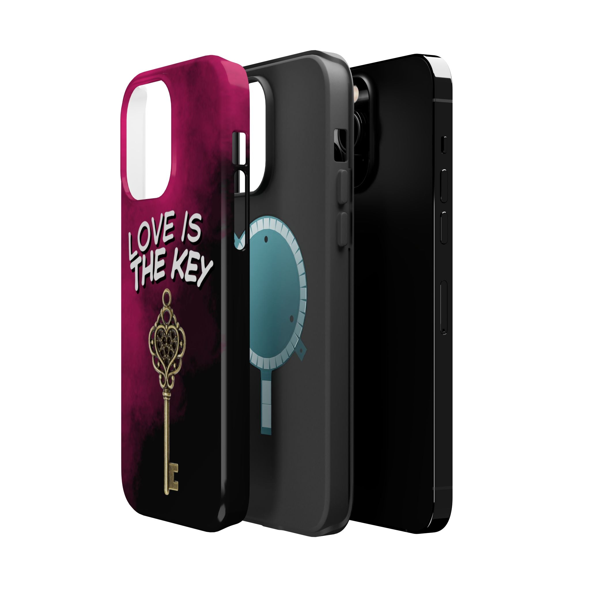 Love is the Key Phone Case