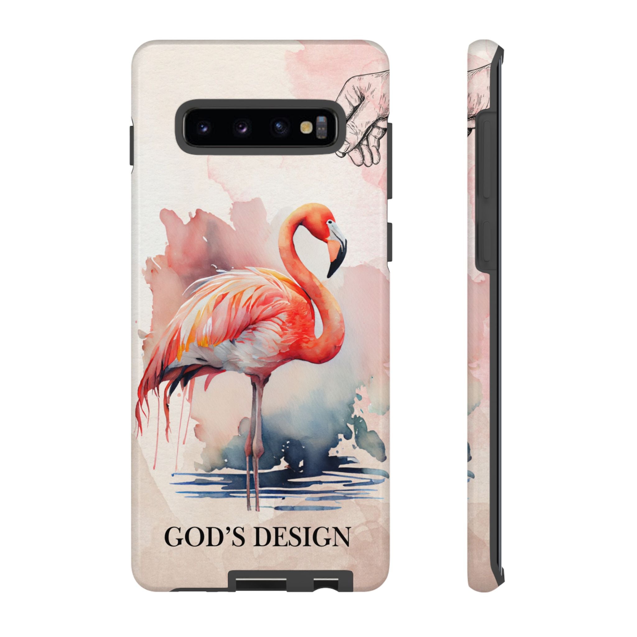 God’s Design Pink Flamingo Case