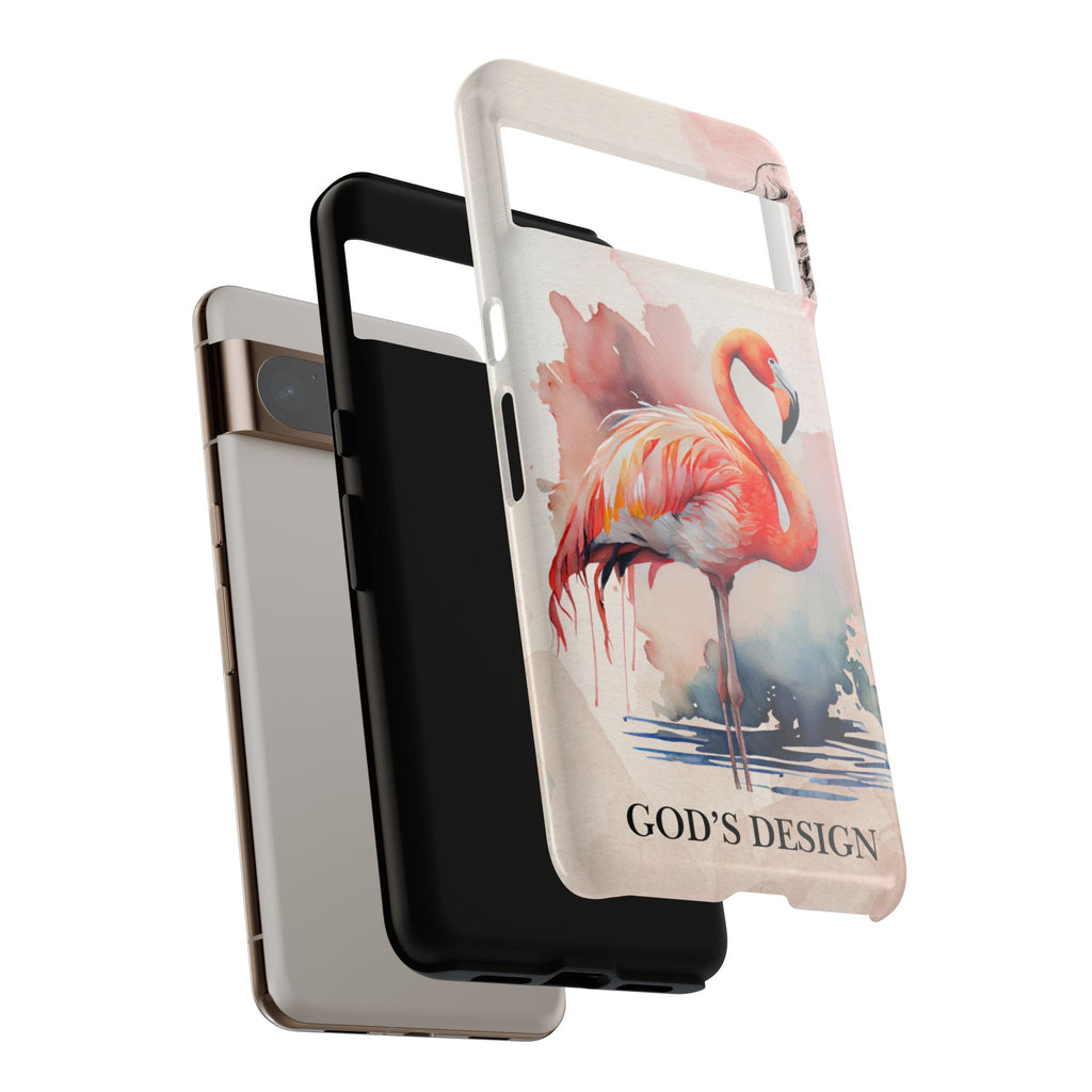 God’s Design Pink Flamingo Case