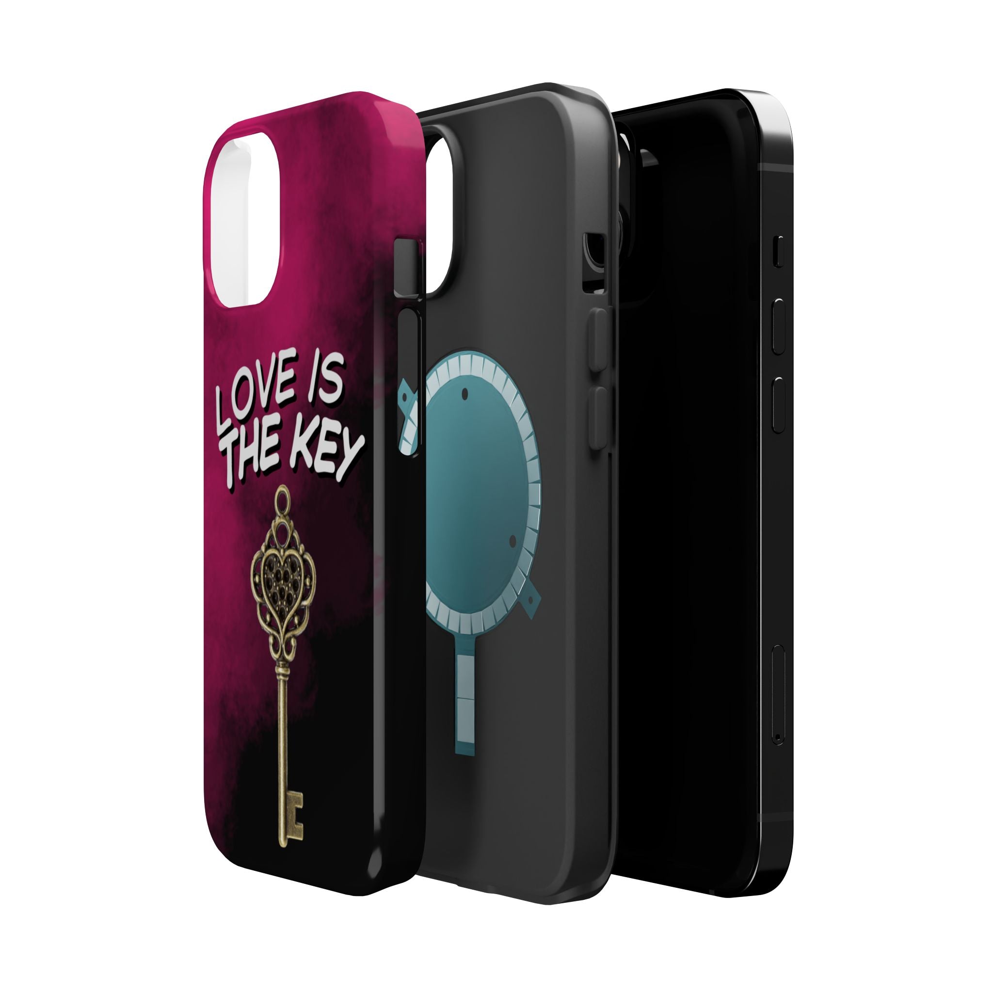 Love is the Key Phone Case