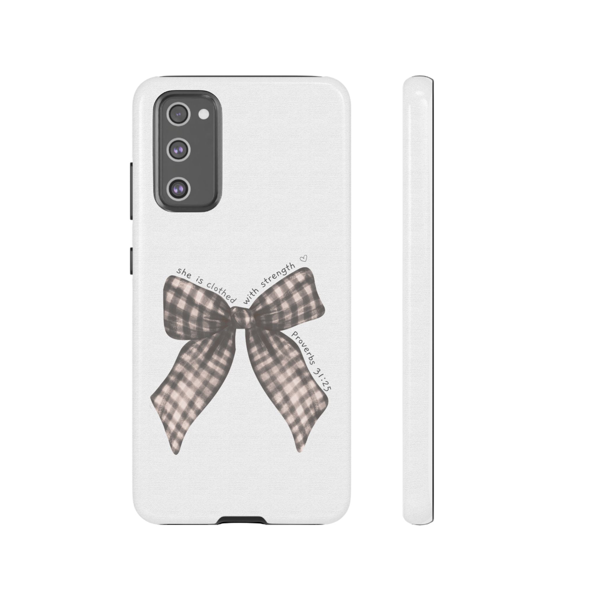 Proverbs 31 Rustic Bow Non MagSafe Phone Case