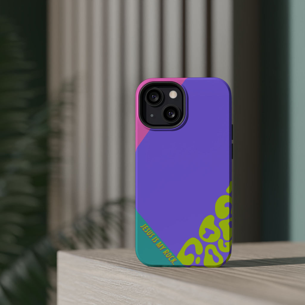 Jesus Is My Rock 90's Design Phone Case