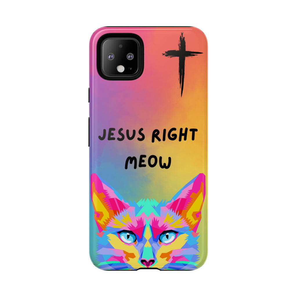 Jesus Right Meow Non MagSafe Phone Case
