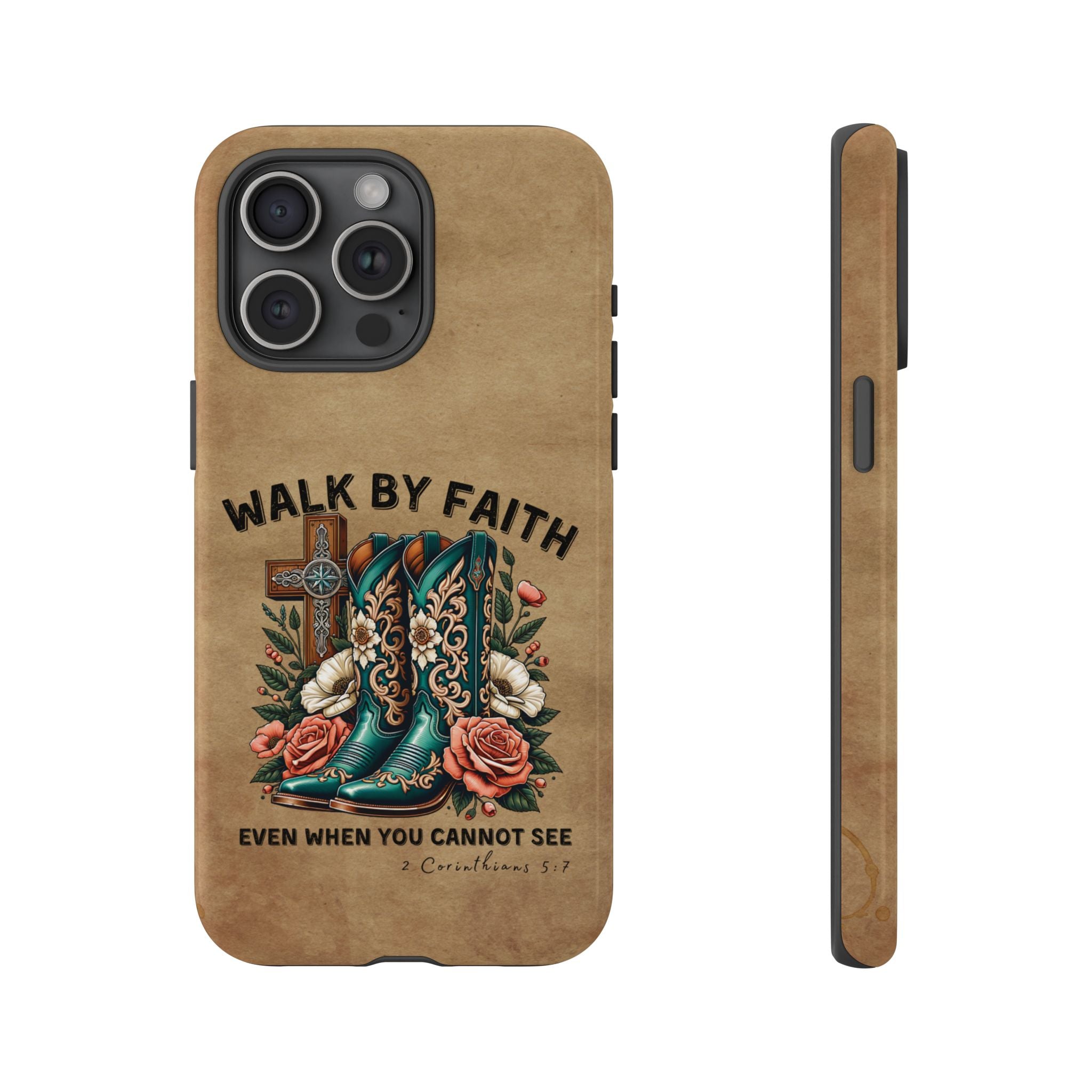 Walk By Faith Rustic Case