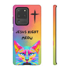 Jesus Right Meow Non MagSafe Phone Case