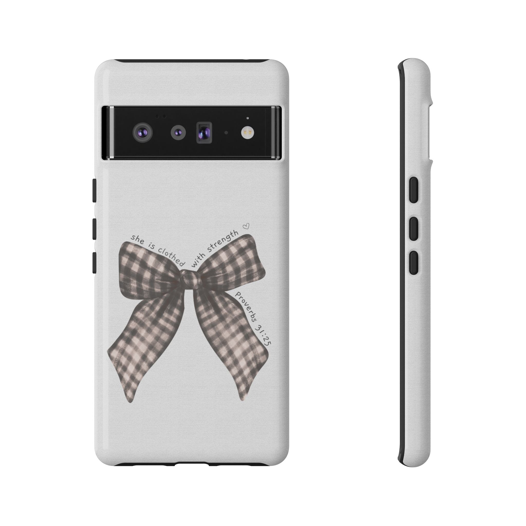 Proverbs 31 Rustic Bow Non MagSafe Phone Case