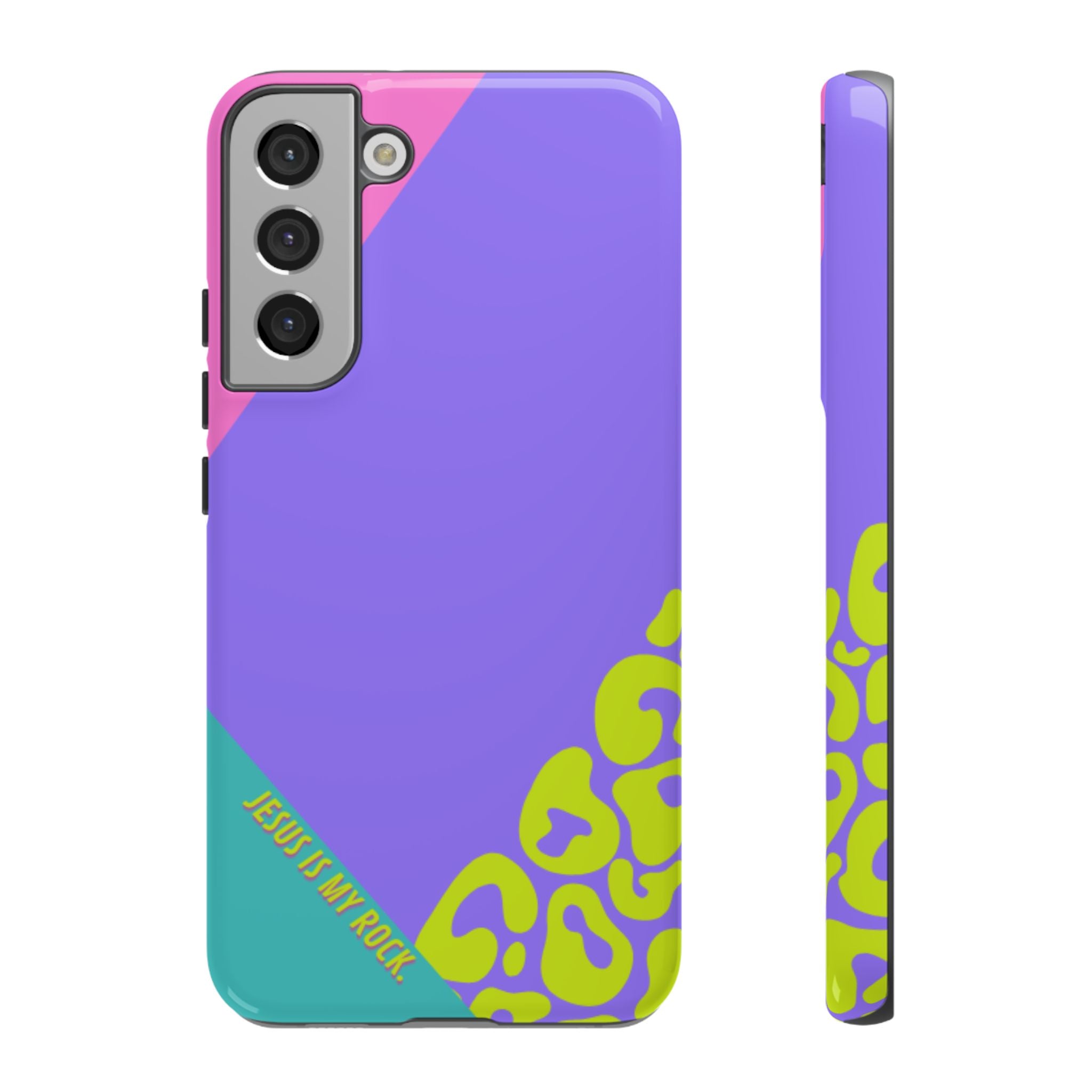 Jesus is My Rock 90's Themed Phone Case