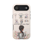 Armor of God (Dark haired woman) phone case
