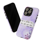 God Is Within Her Non MagSafe phone Case