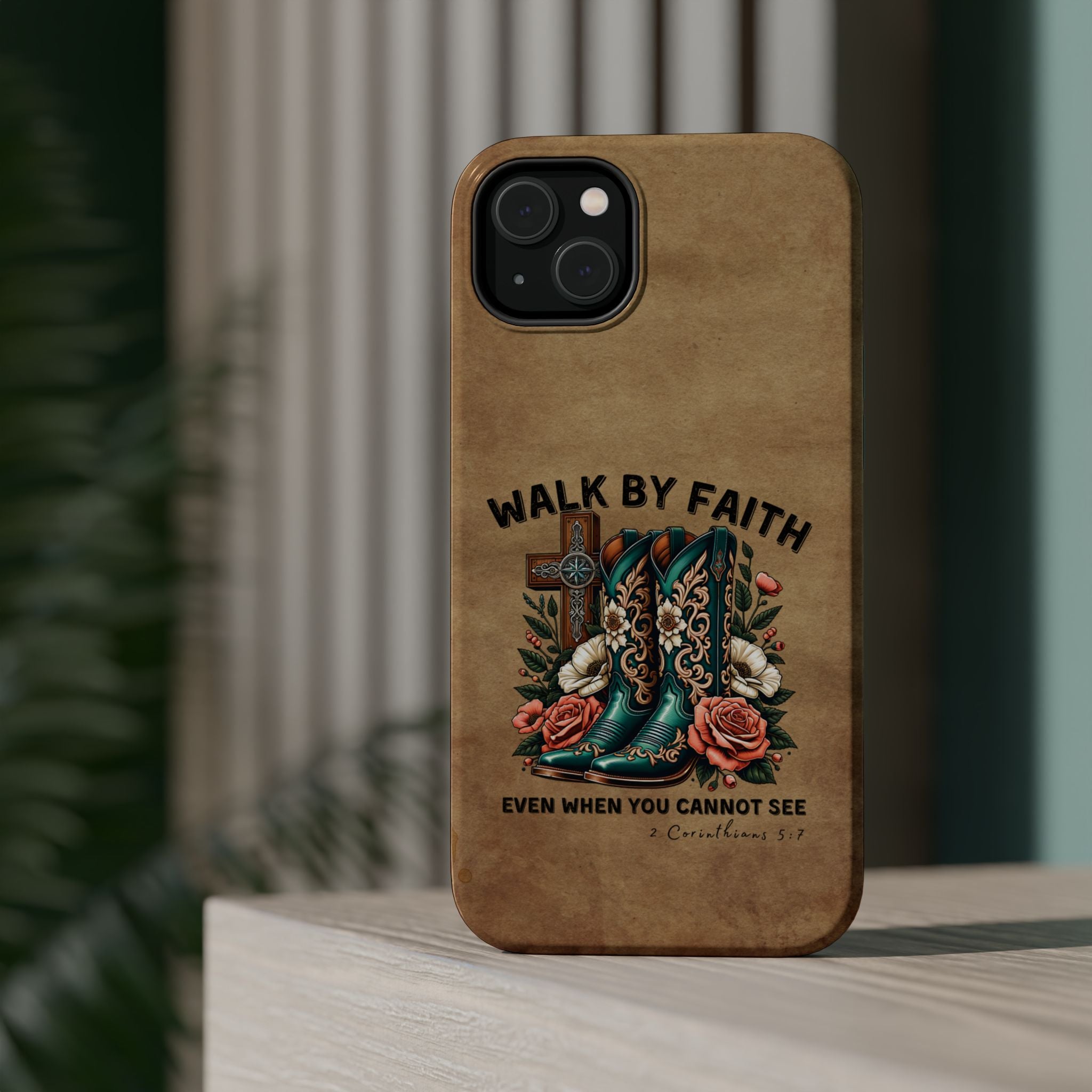 Walk by Faith Rustic Case