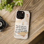 Psalm 91:4 Chicken Phone Case