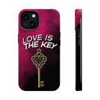 Love is the Key Phone Case