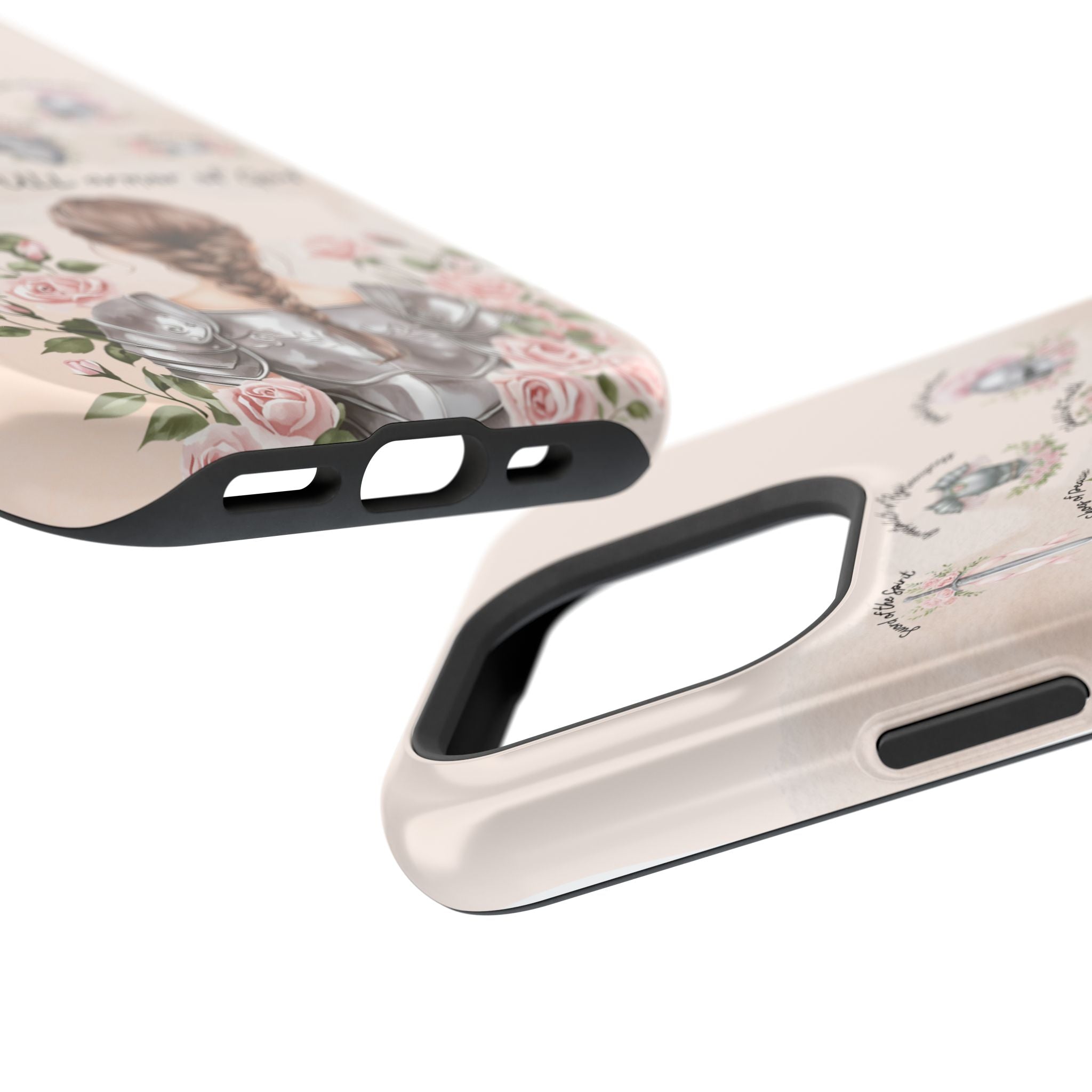 Armor of God (brown hair) phone case