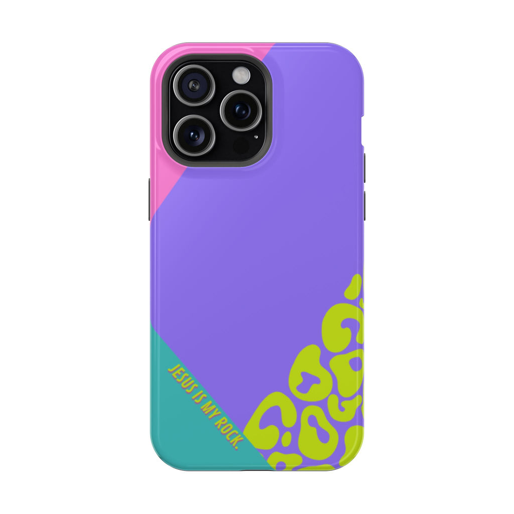 Jesus Is My Rock 90's Design Phone Case