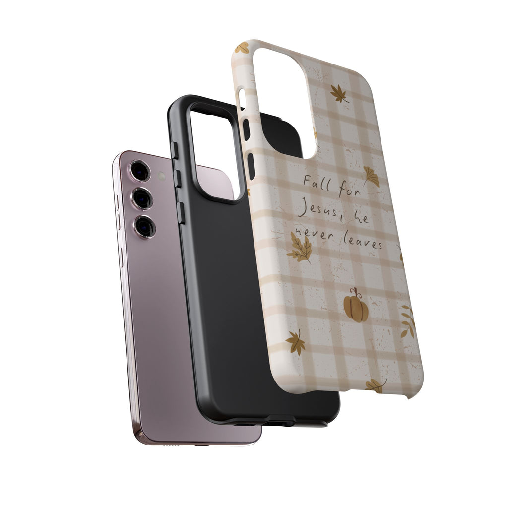 Fall for Jesus Phone Case