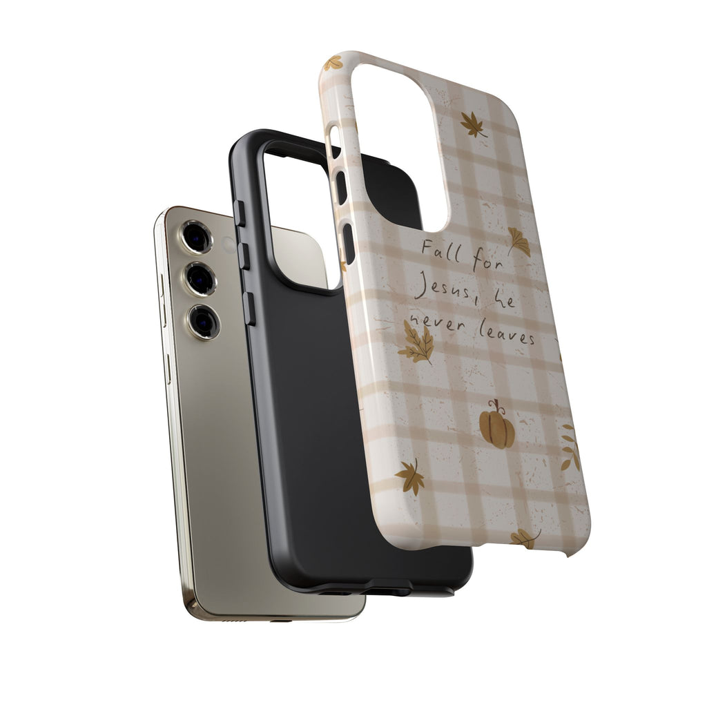 Fall for Jesus Phone Case