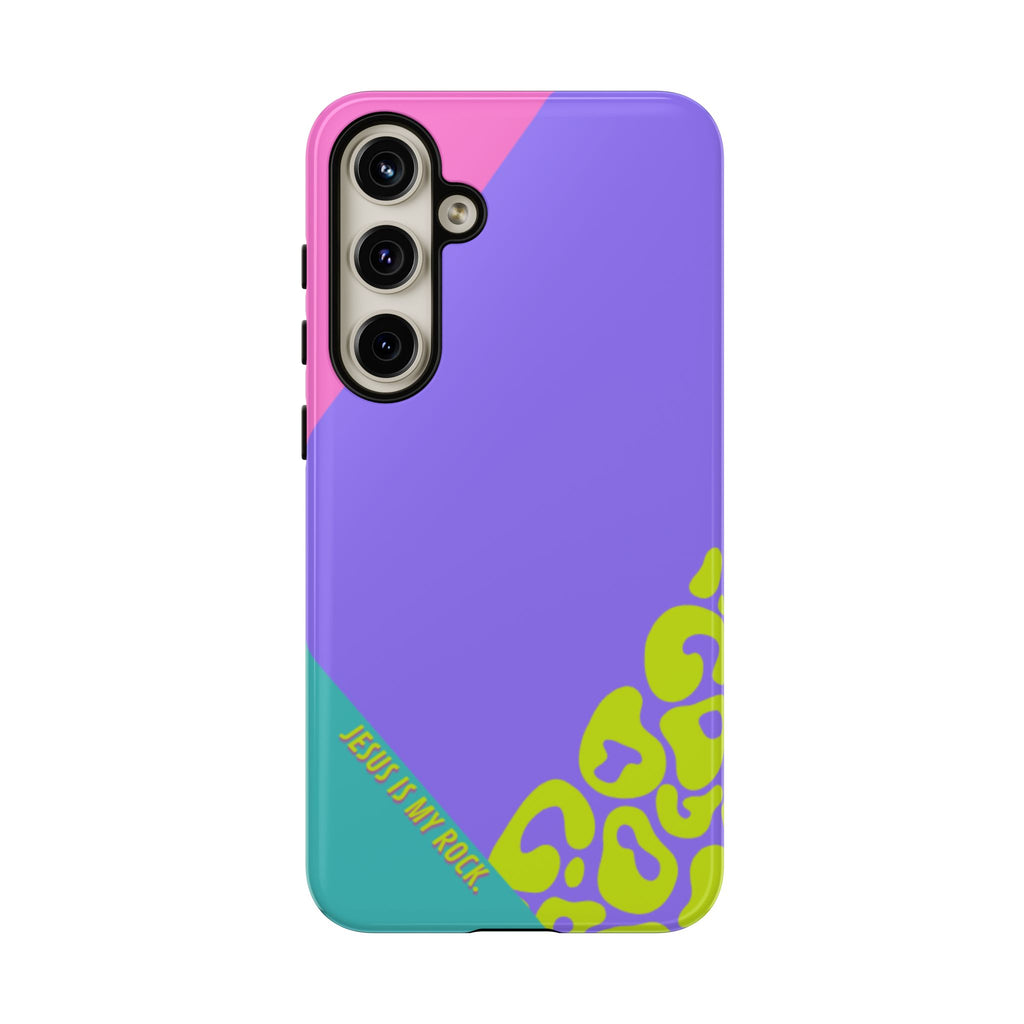 Jesus is My Rock 90's Themed Phone Case